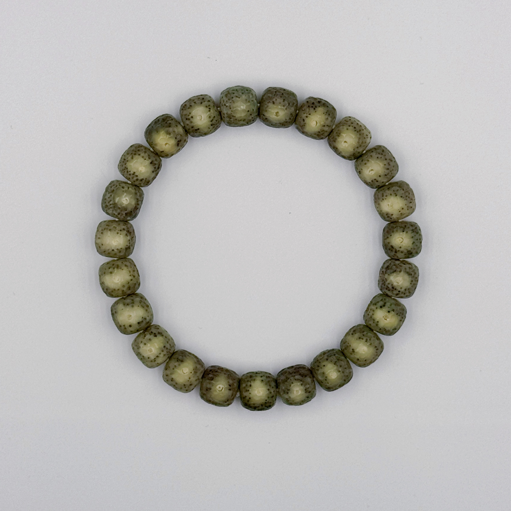 星月菩提石玉手串龙鳞无相10*9mm小细星月朗星稀盘串绕指柔