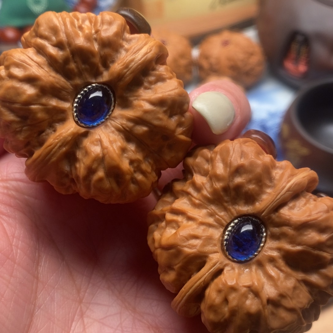 把件文玩核桃42尺寸蛤蟆头