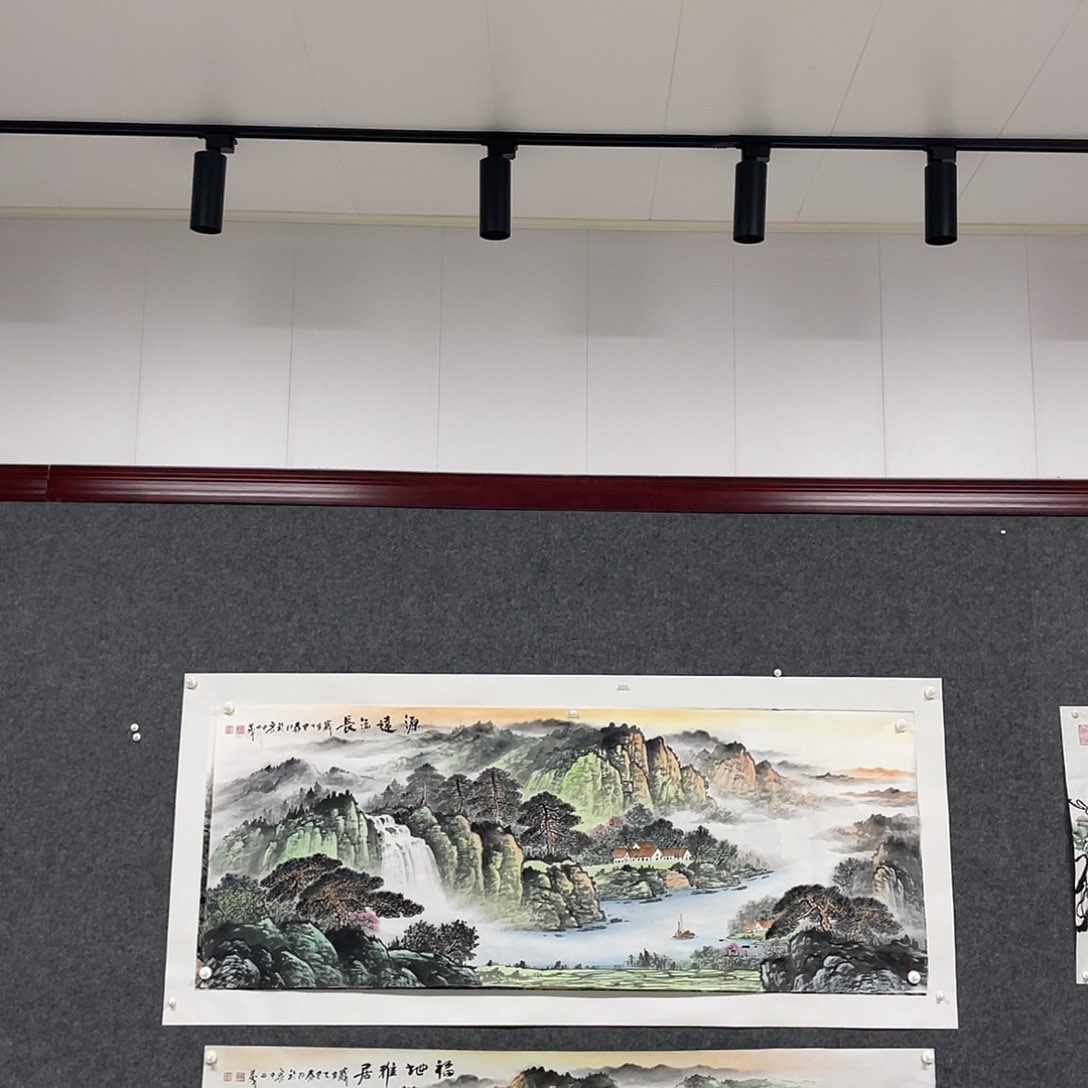 国画静**海小六尺画芯捡漏