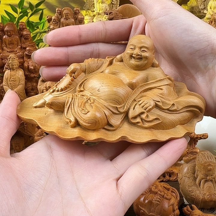 柏木（崖柏）荷叶弥勒