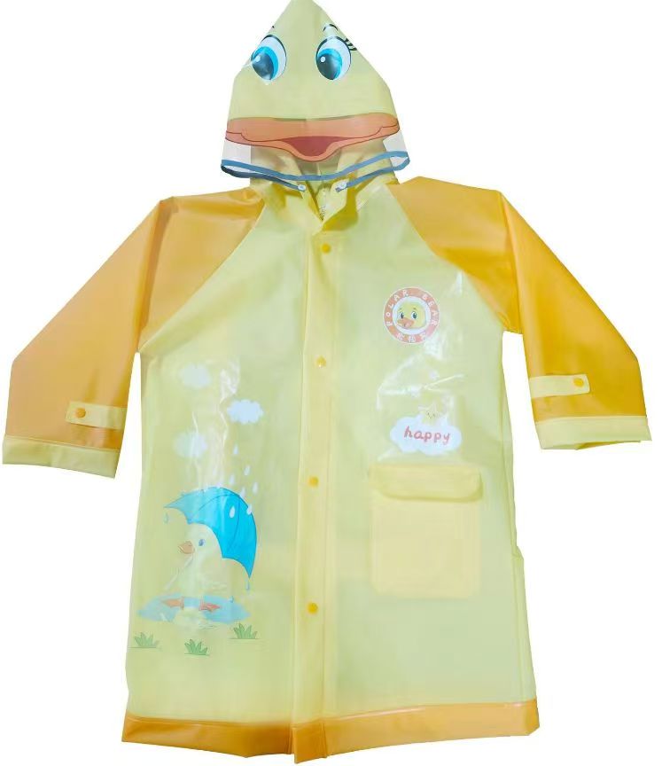 【外贸原单】加厚EVA 环保儿童雨衣