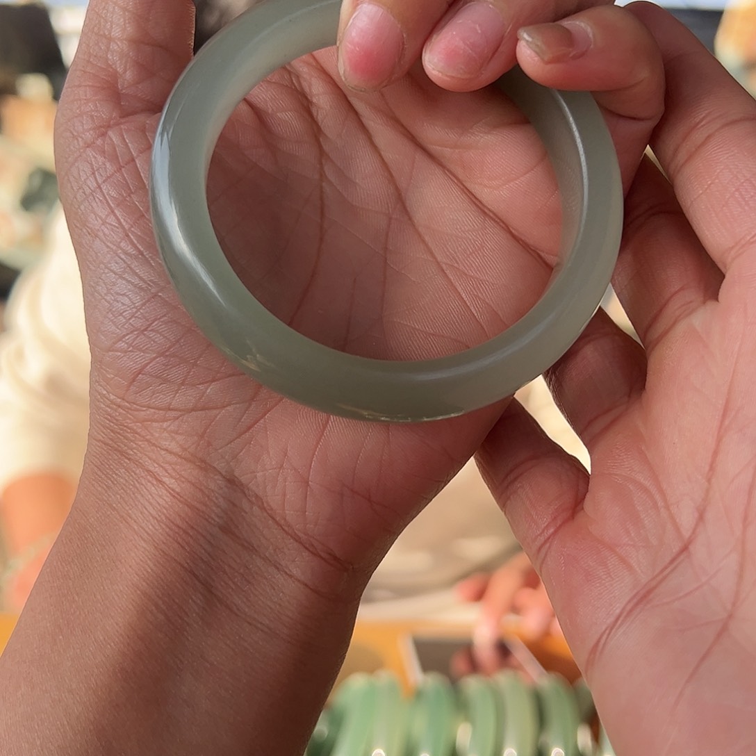 绿东陵冰晴水手镯