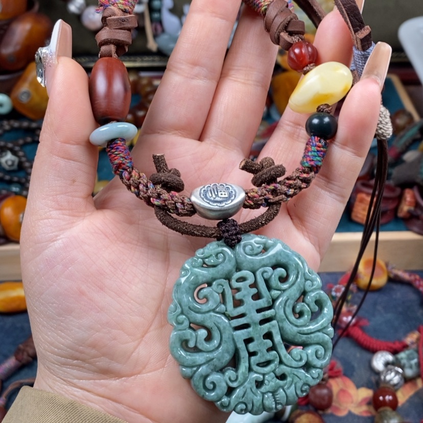 【闪购商品】翡翠颈饰未镶嵌项链