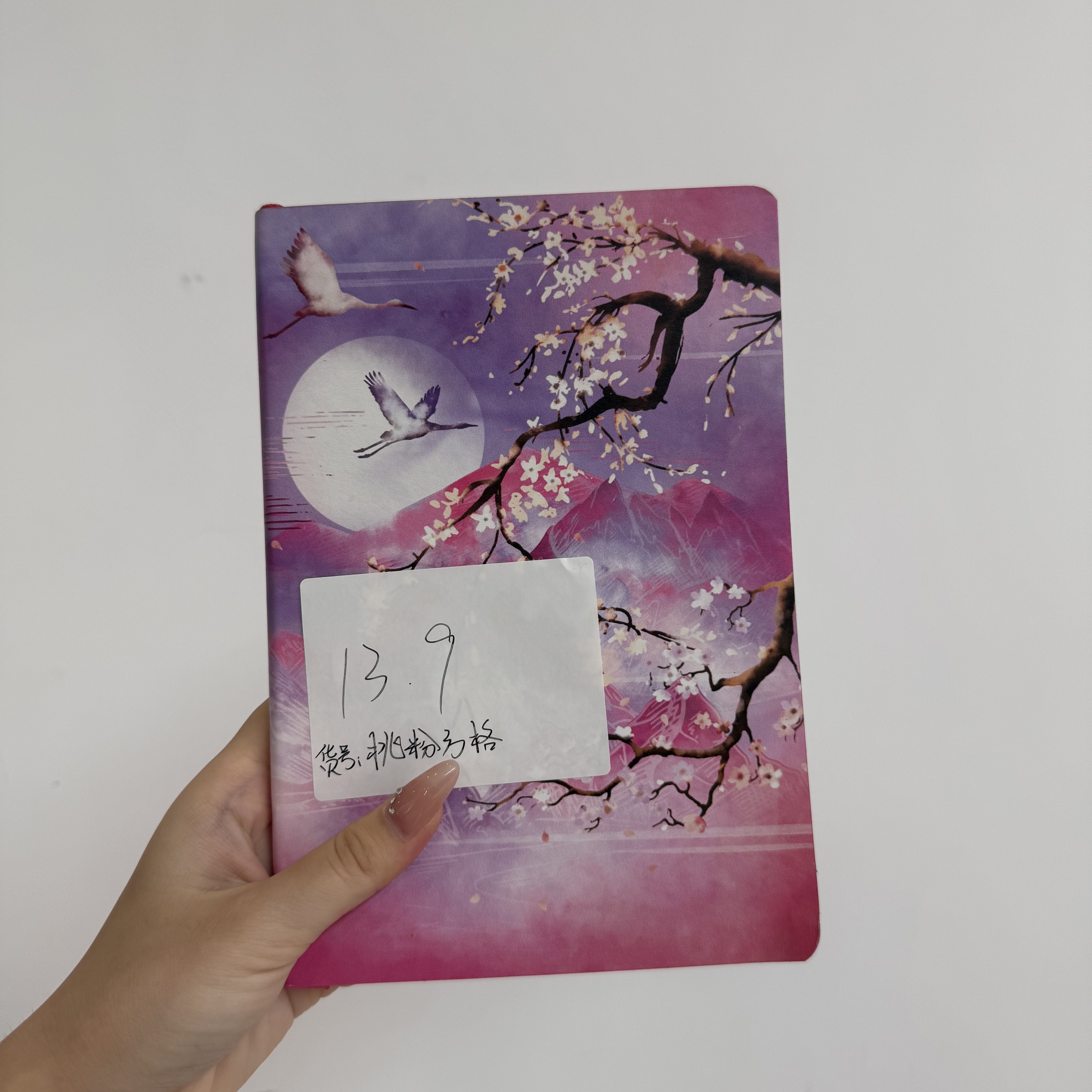粉底风景笔记本本