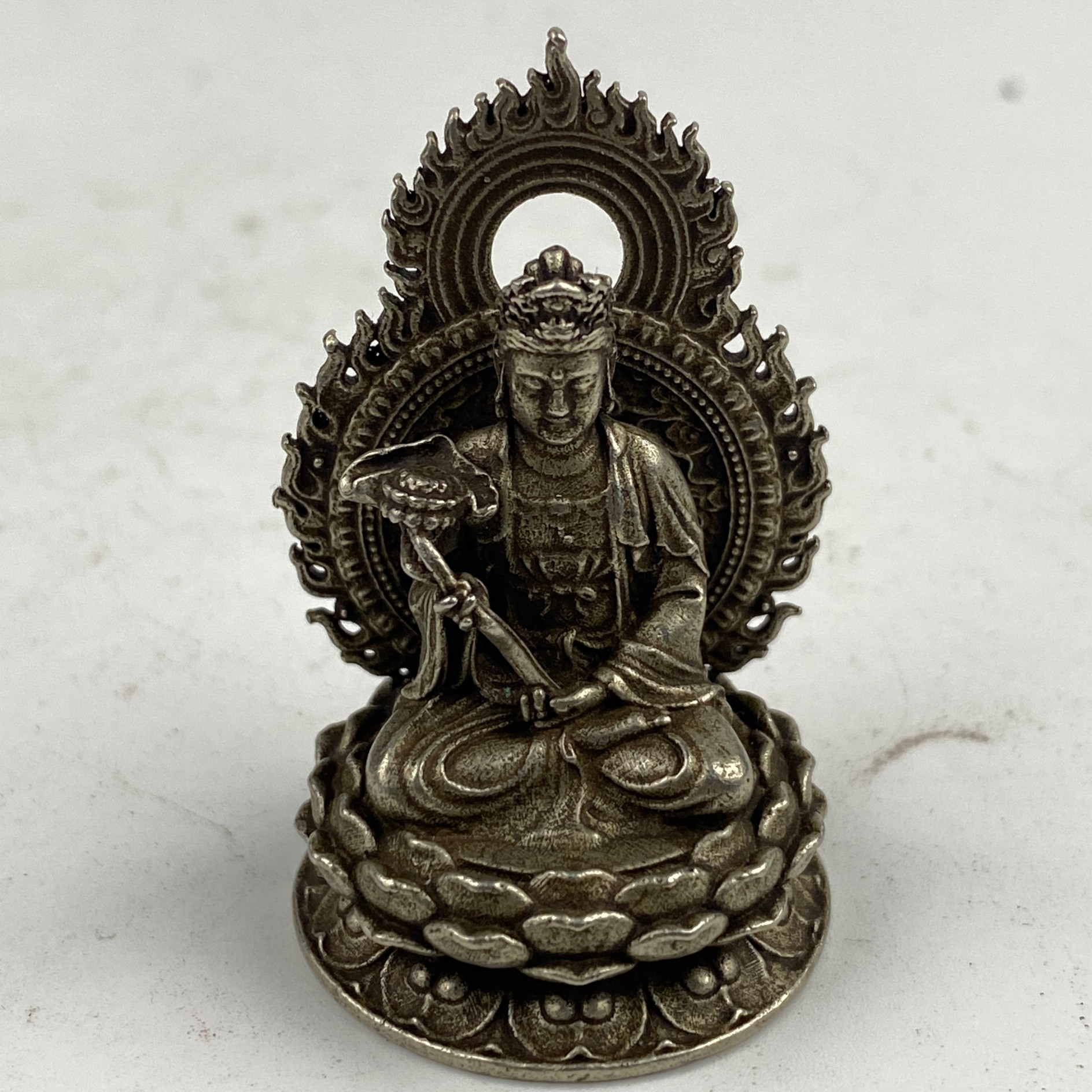 ZBM·20世纪前期大势至菩萨造像47mm67gZBM25121979