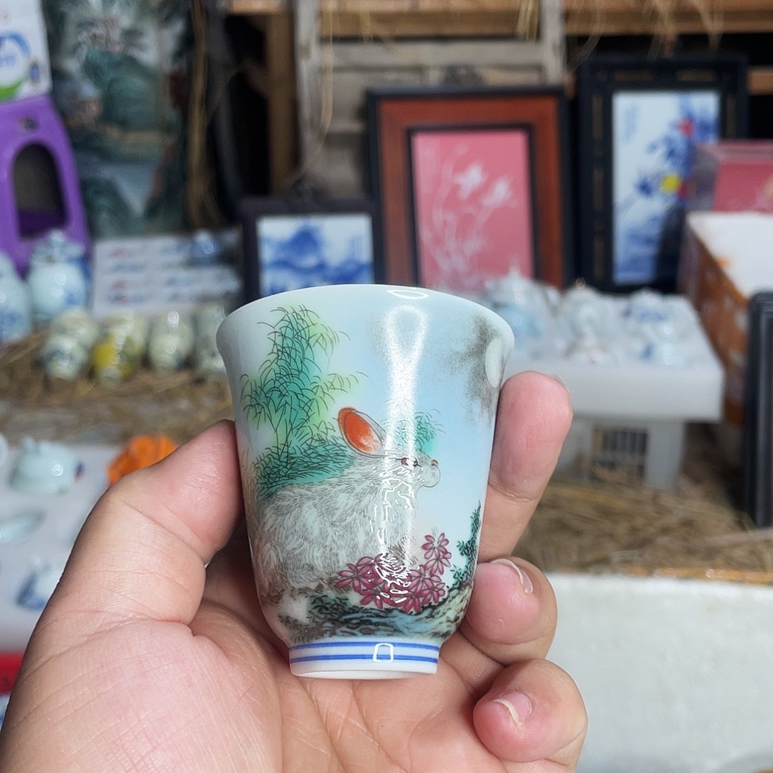 杯景德镇陶瓷艺术品
