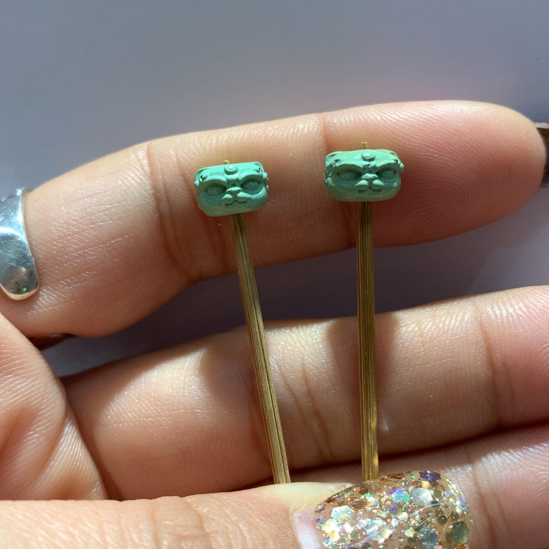 未镶嵌绿松石配饰