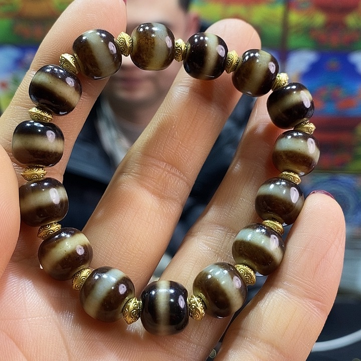 玛瑙/玉髓手链未镶嵌163