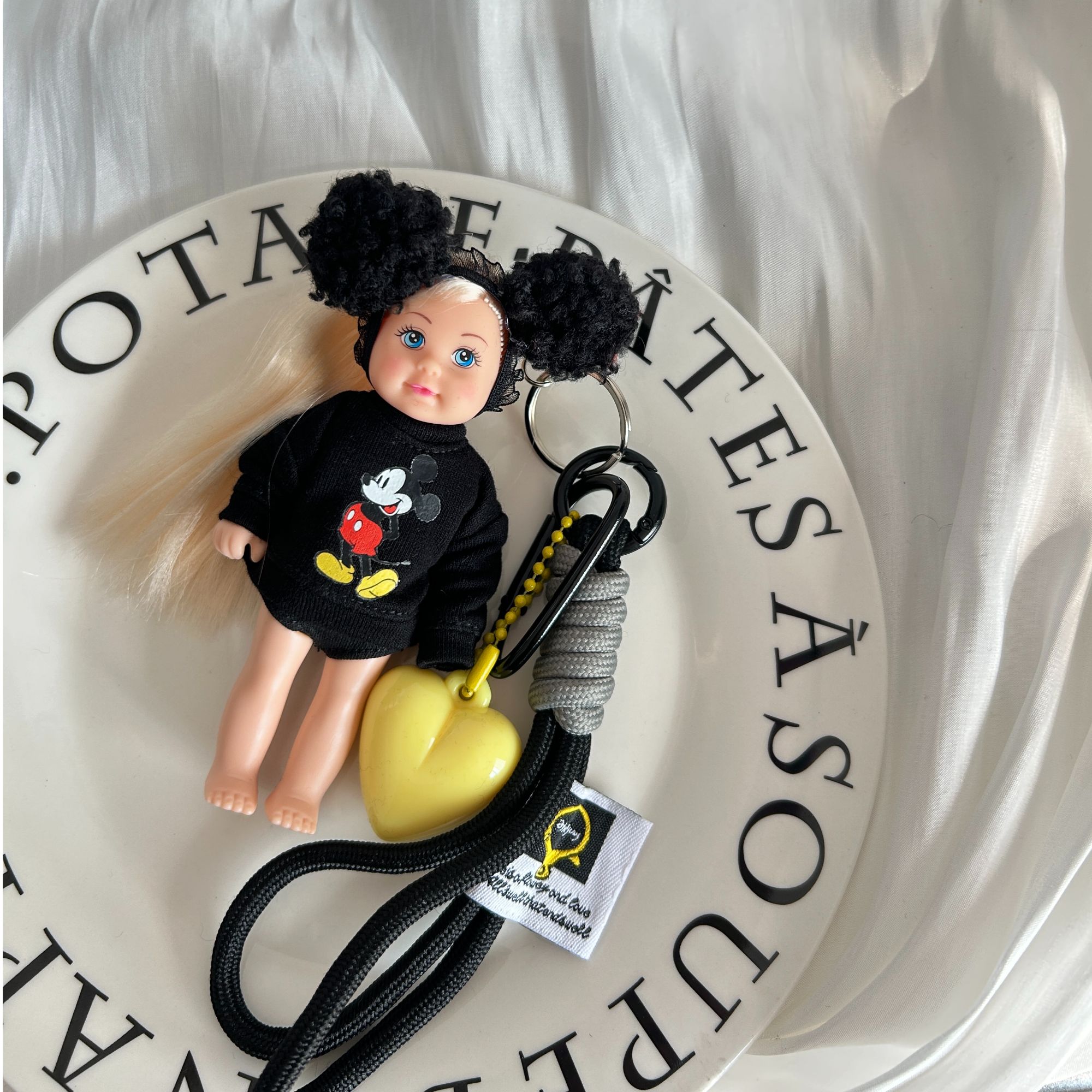 定制高品质手工可爱昭和娃娃挂件手机链包挂包链