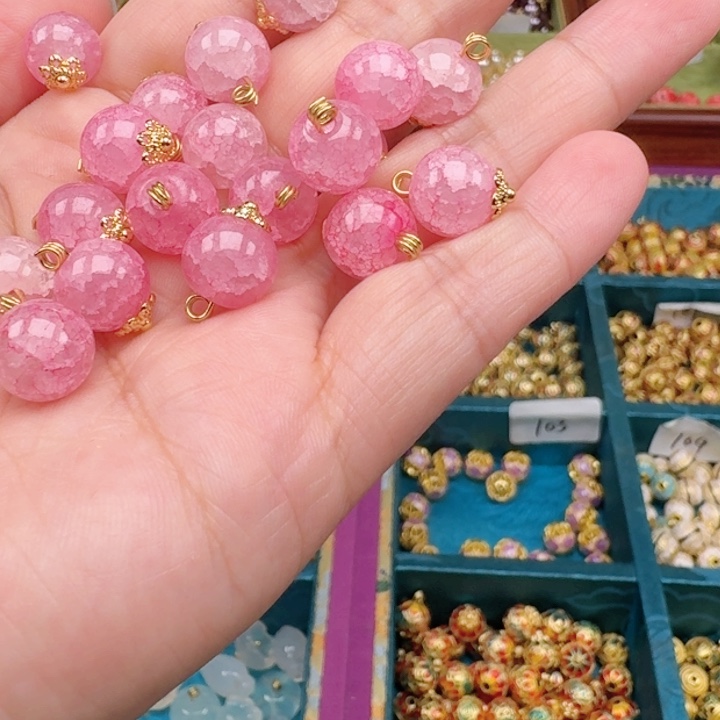 非遗传承手工圆珠扣