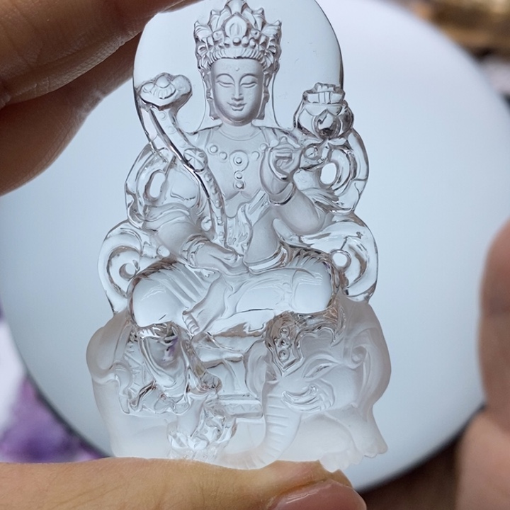 水晶颈饰未镶嵌楠**儿定制