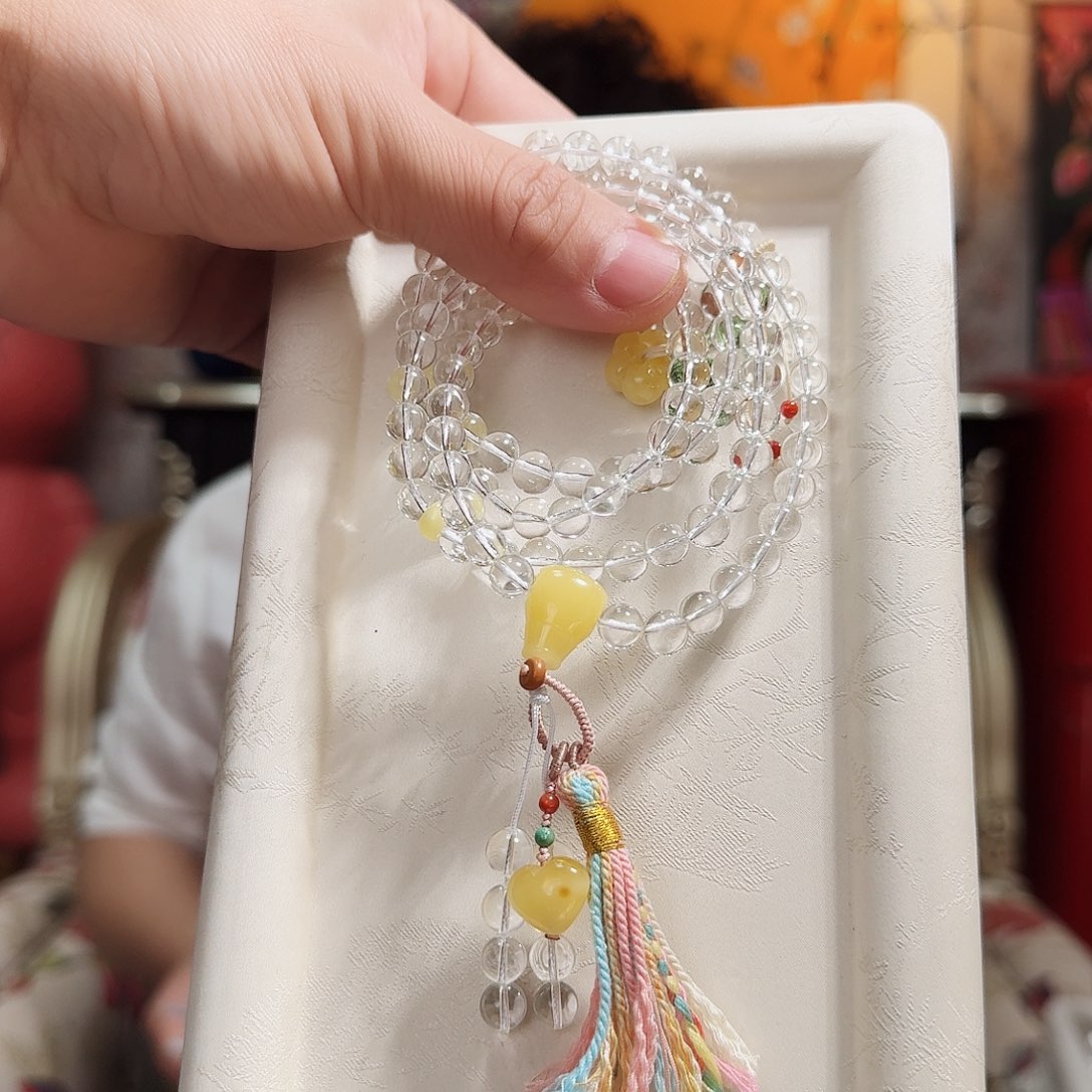 水晶手链未镶嵌手串