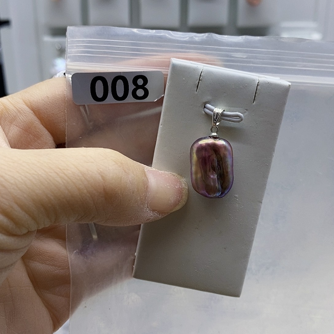 颈饰合金淡水珍珠