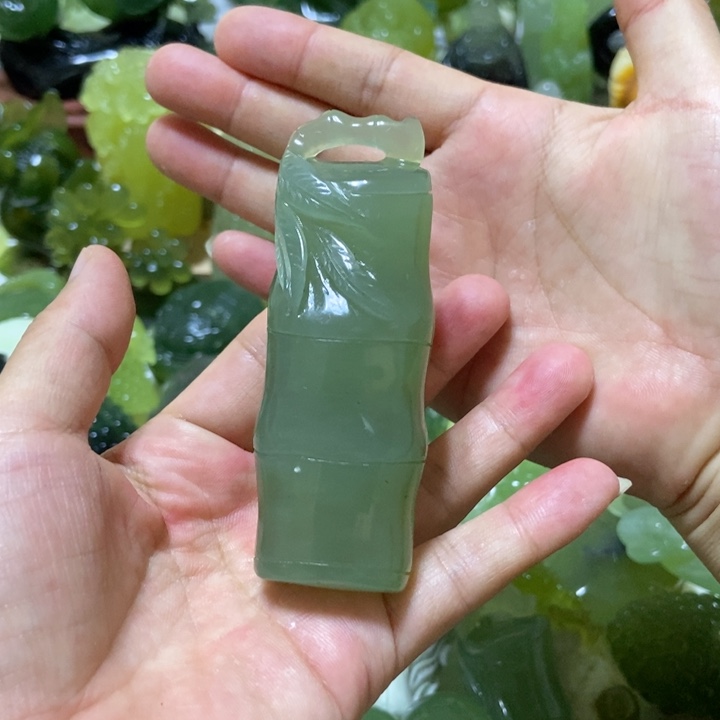 【闪购商品】蛇纹石玉未镶嵌把件漠