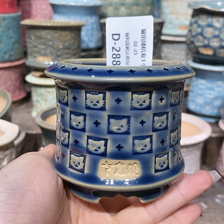 七里烧花盆2-25-288口径6