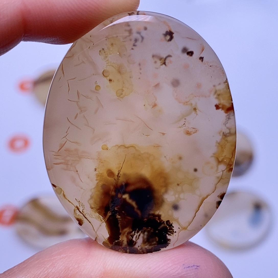 玛瑙/玉髓珠宝半成品未镶嵌