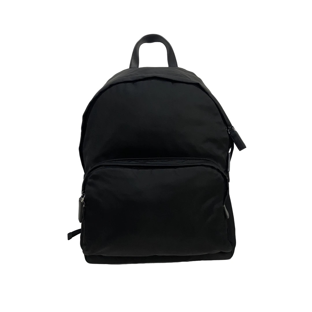 95新 Prada/普拉达 普拉达尼龙黑色斜挎包27
