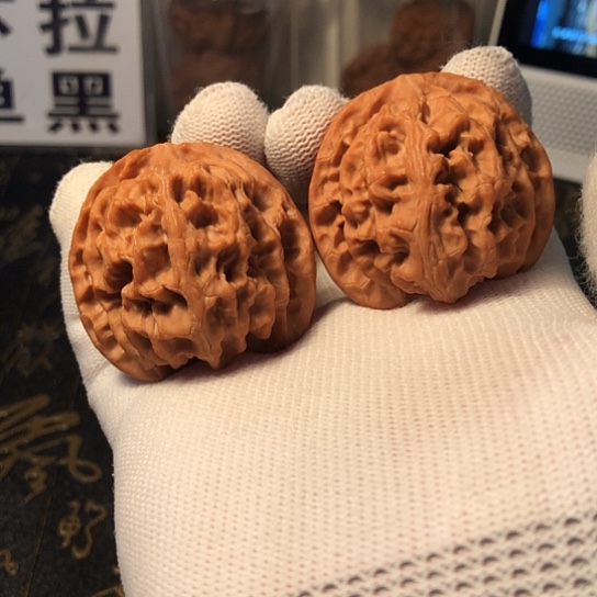 把件文玩核桃苹果42mm