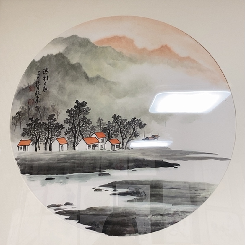 【闪购商品】国画手绘国画带框72.72
