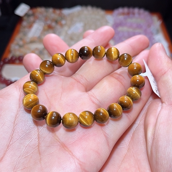 水晶手链未镶嵌193号主图手串  9+