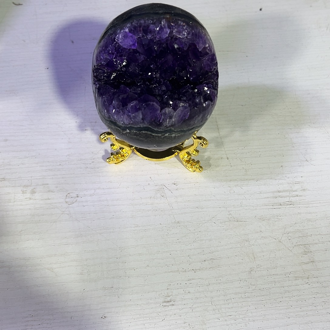 w***轩未镶嵌紫晶大型摆件（非配饰）桃子