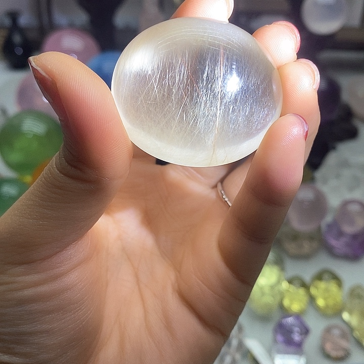 水晶摆件未镶嵌吊坠