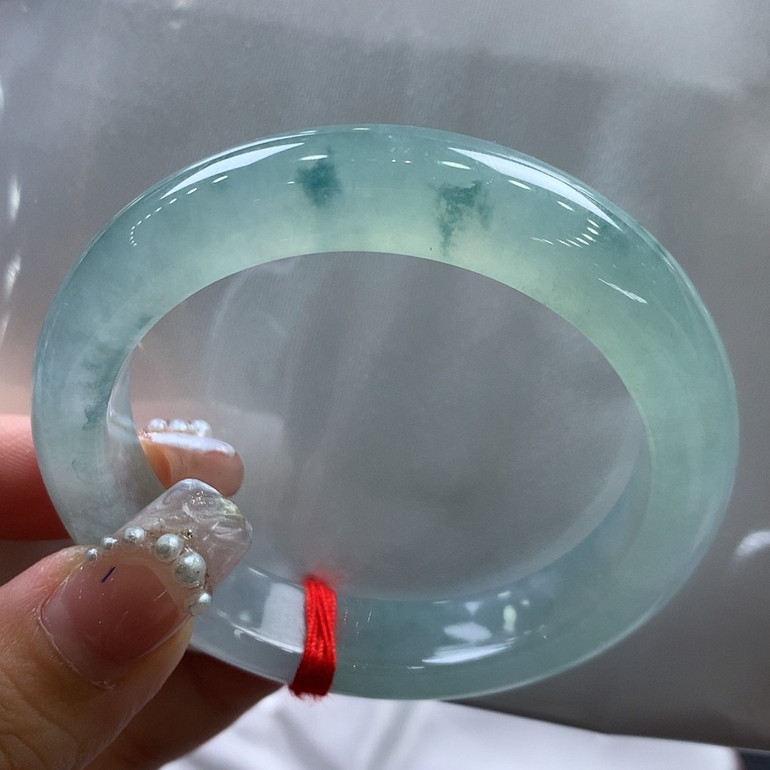 翡翠手镯未镶嵌50.8正圈