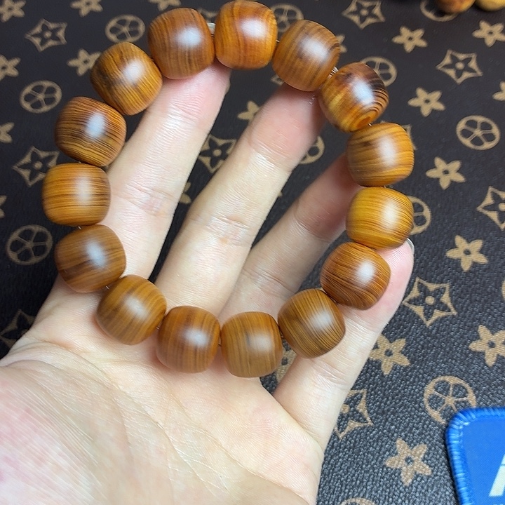 柏木（崖柏）手串/手链崖柏陈化干黑油1516