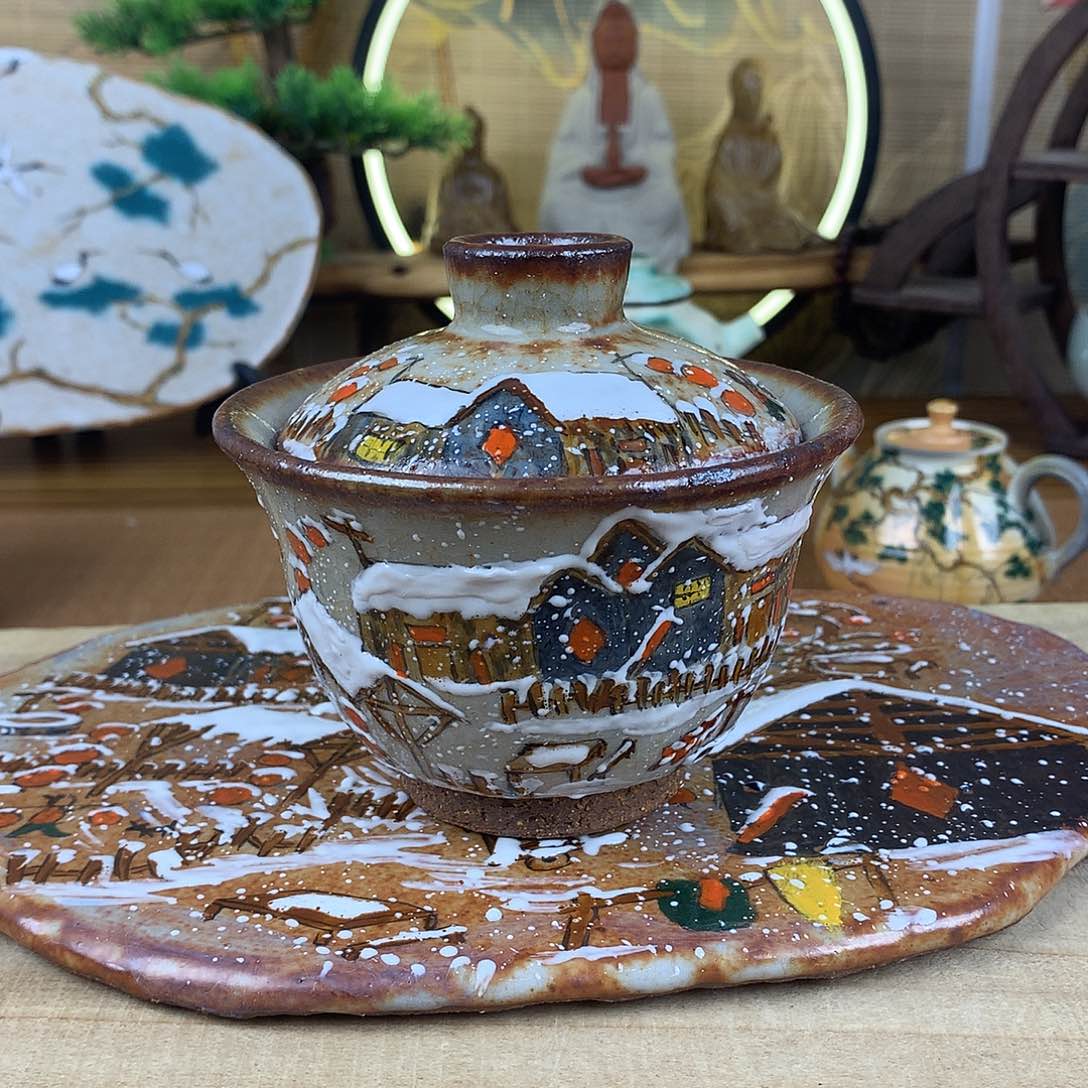 摆件z**i景德镇陶瓷手作