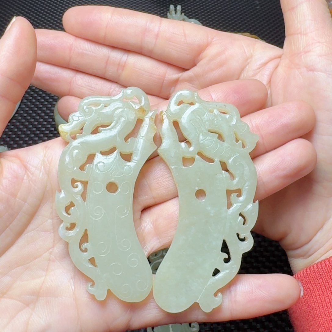 和田玉挂件未镶嵌