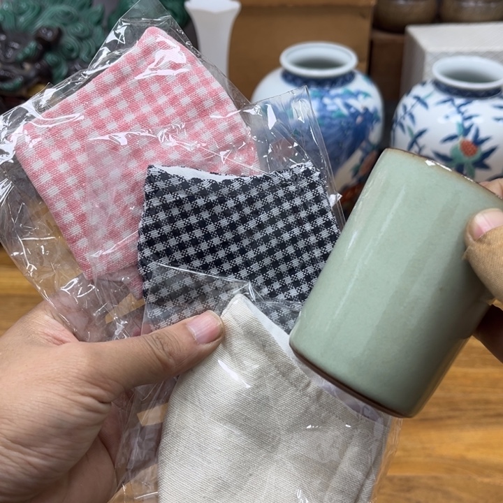 瓷片摆件工艺品瓷器摆件777 