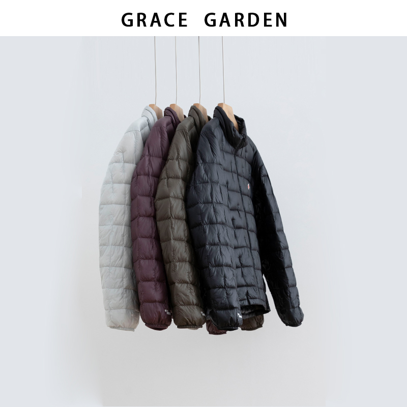 GRACE GARDEN【10D超轻！】轻薄小方格设计羽绒服YRF5J2504