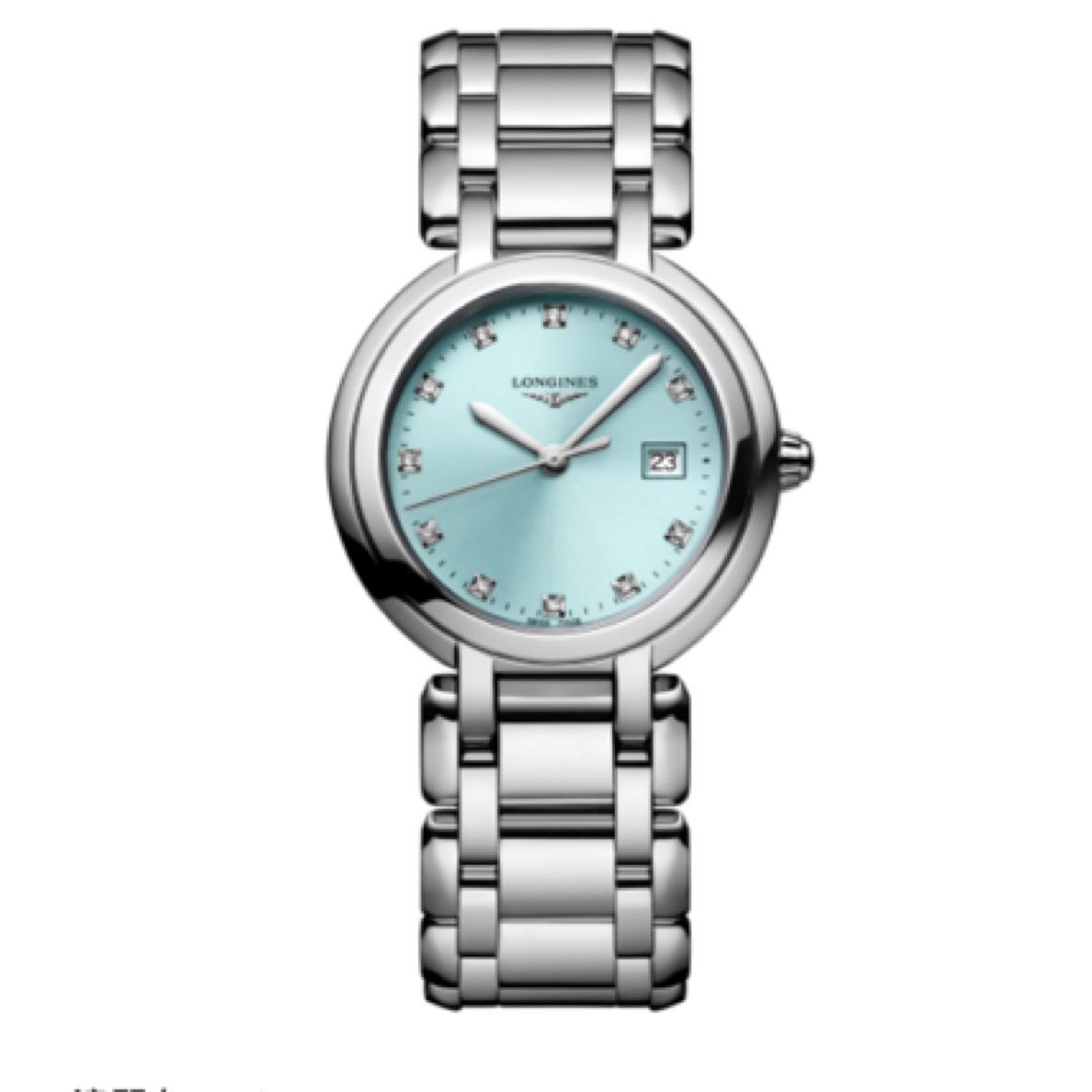 全新未使用 Longines/浪琴 心月/全套/30.5mm女石英/公价12000