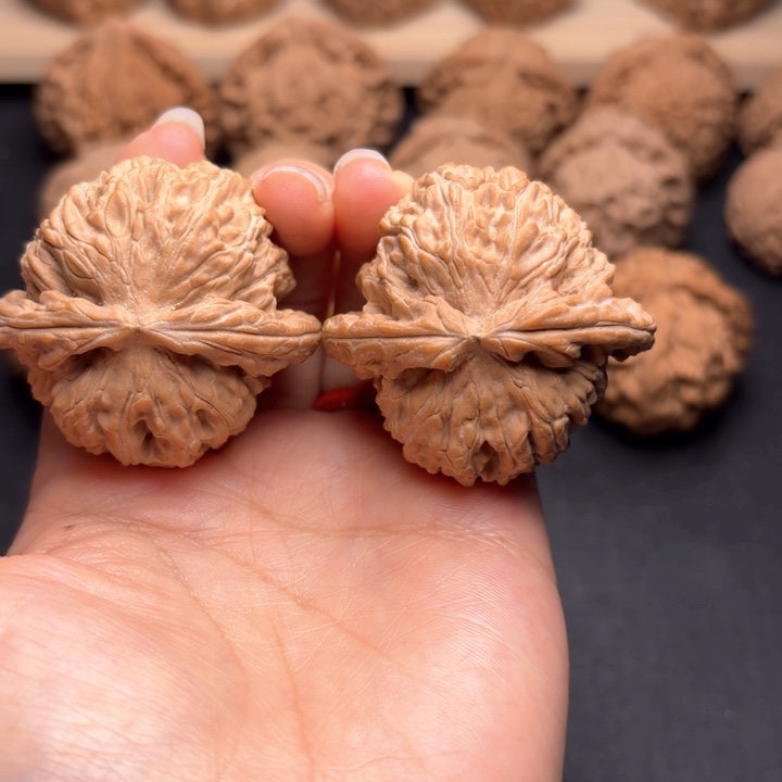 文玩核桃把件44白狮子克重46.3