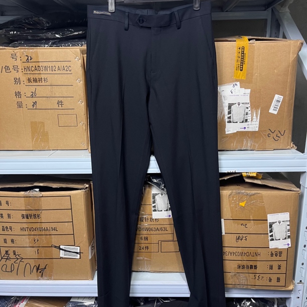 8857撤柜H剪标含绵羊毛商务休闲春秋款男士休闲西裤