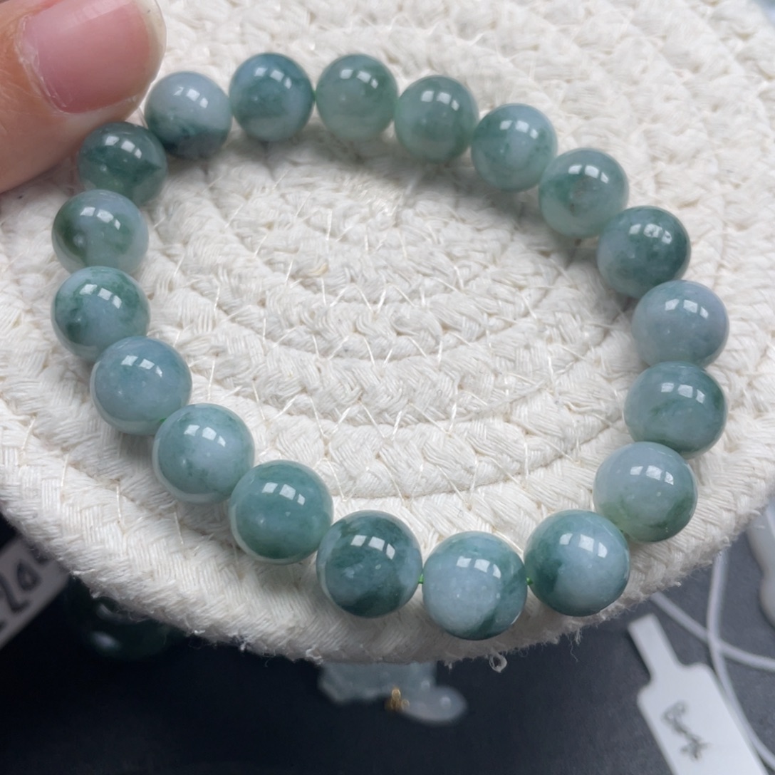 翡翠未镶嵌手链天然A货缅甸翡翠10