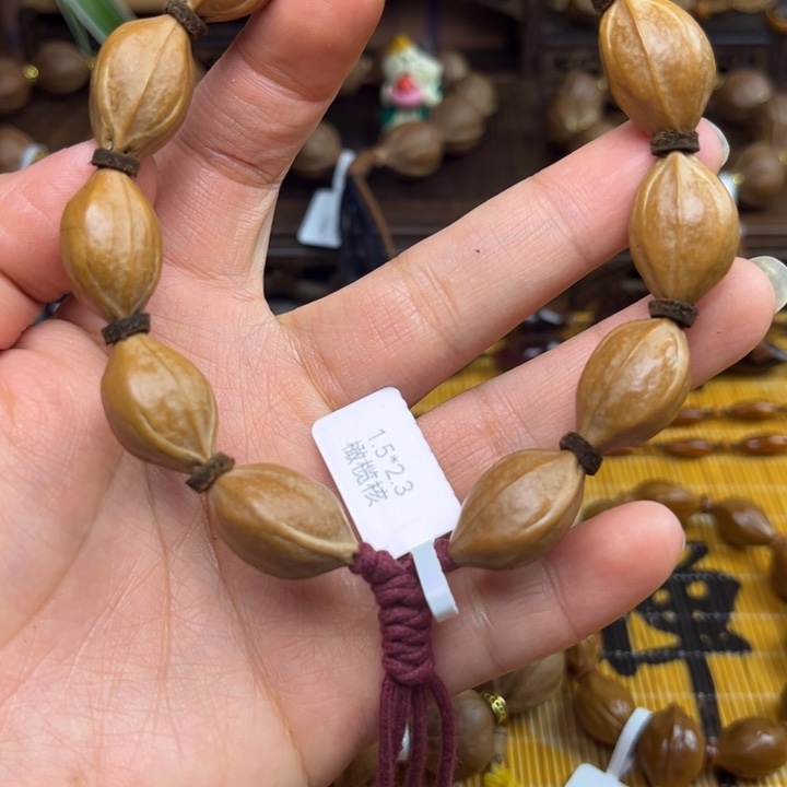 橄榄核手串/手链梅林铁核1.5*2.3