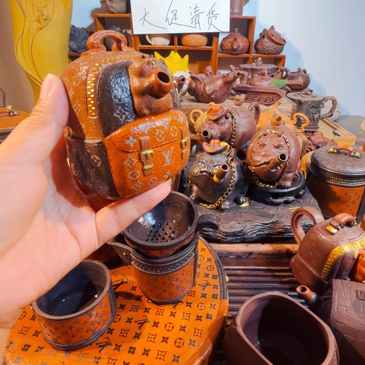X***辉茶壶紫砂纯手工制作过程就是