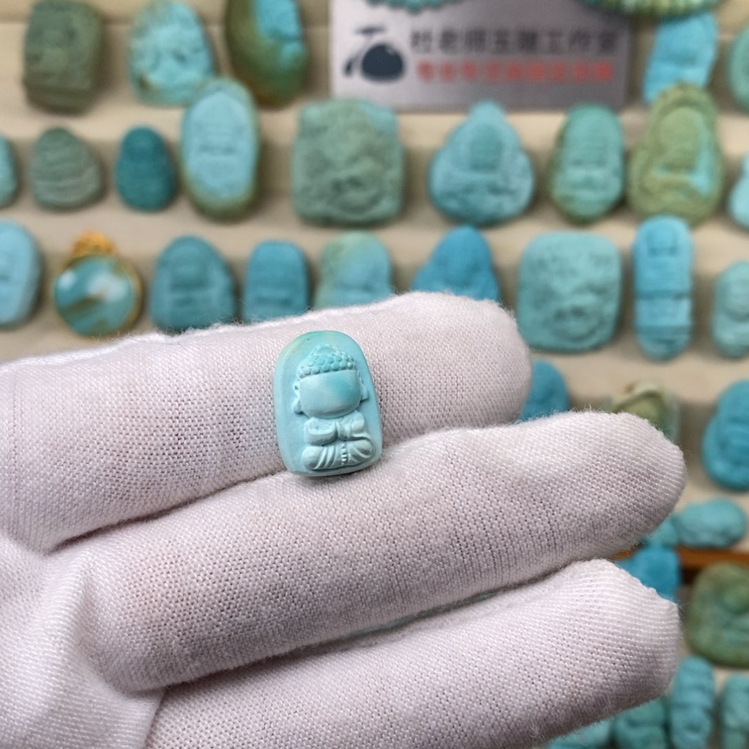 绿松石珠宝奇石未镶嵌