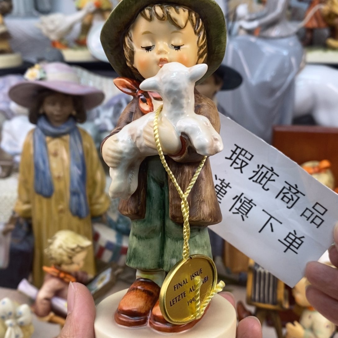 瓷片欧美中古美物摆件