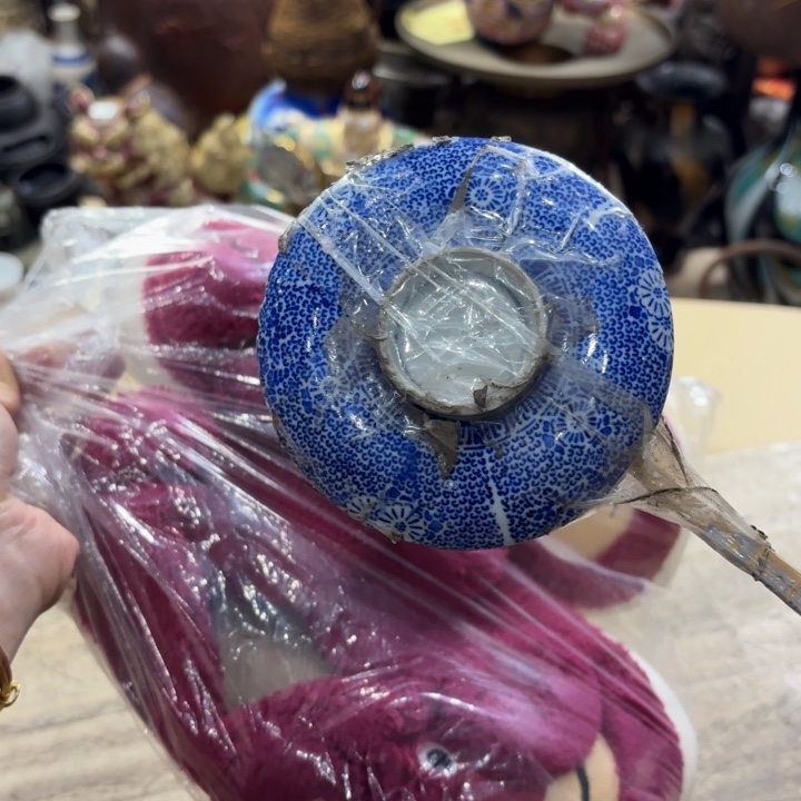 陶瓷古美术置物摆件