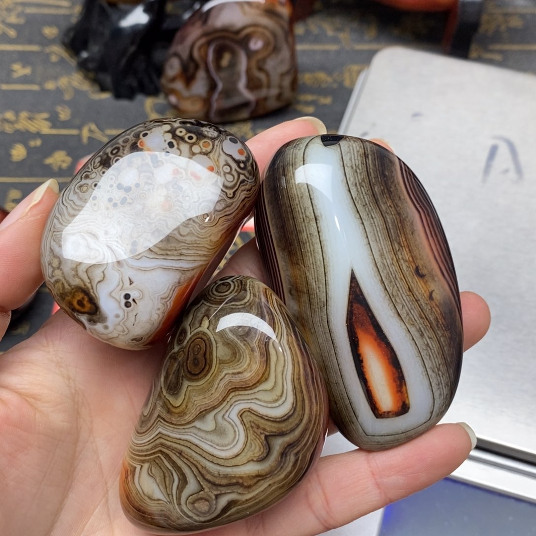 玛瑙/玉髓玛瑙未镶嵌侠*侣