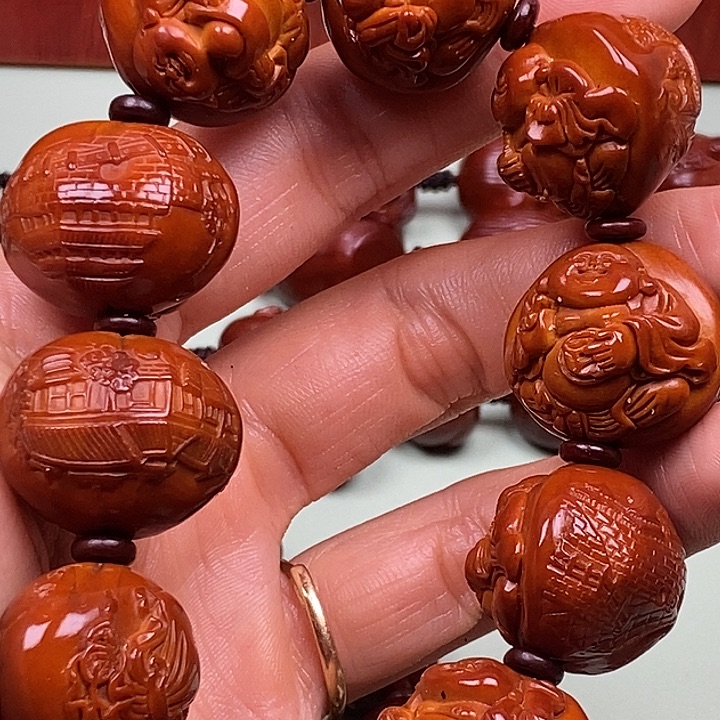 寂****吊坠橄榄核橄榄核手串