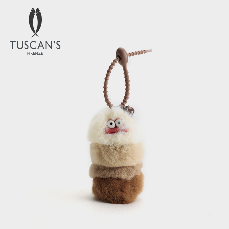 TUSCAN'S新款钥匙扣可爱公仔玩偶挂饰箱包配件时代双鱼