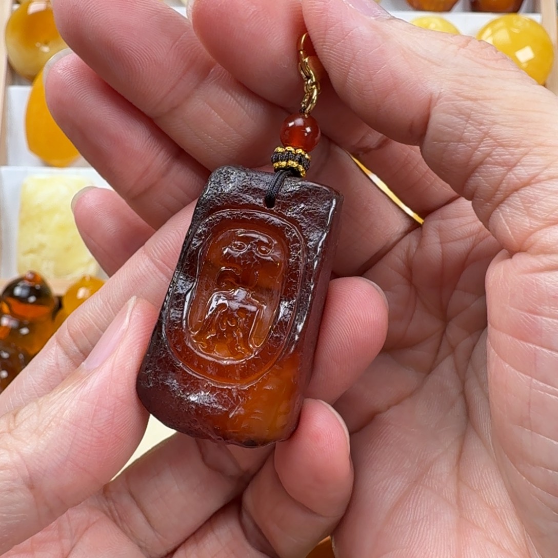 蜜蜡颈饰未镶嵌蜜蜡