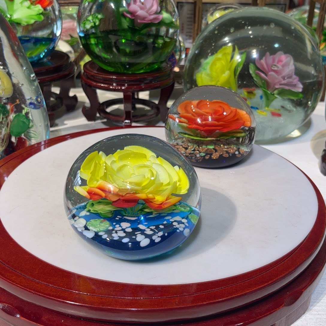 琉璃手工艺品纯手工瑕疵