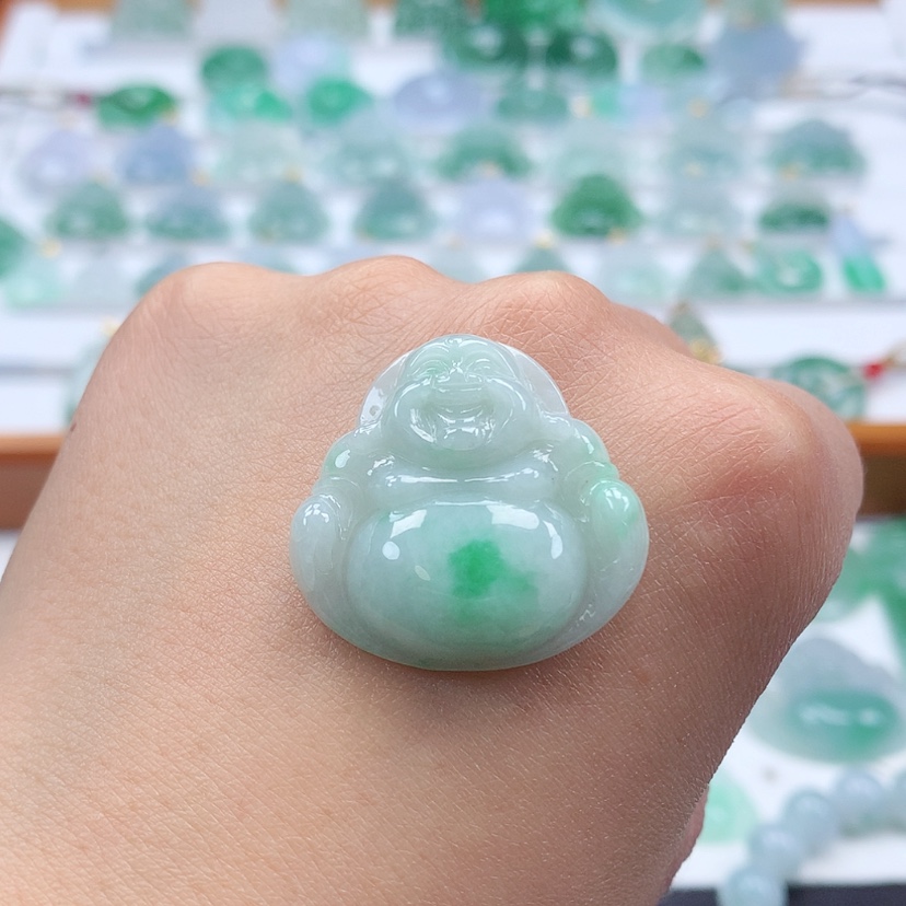 【闪购商品】翡翠吊坠(不含链)未镶嵌