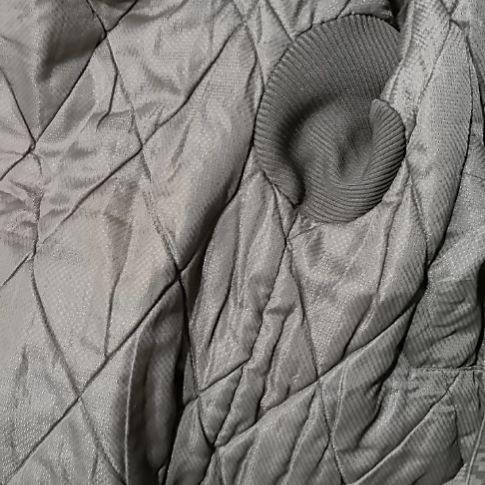 180-96无帽无内胆袖口磨黄色大衣