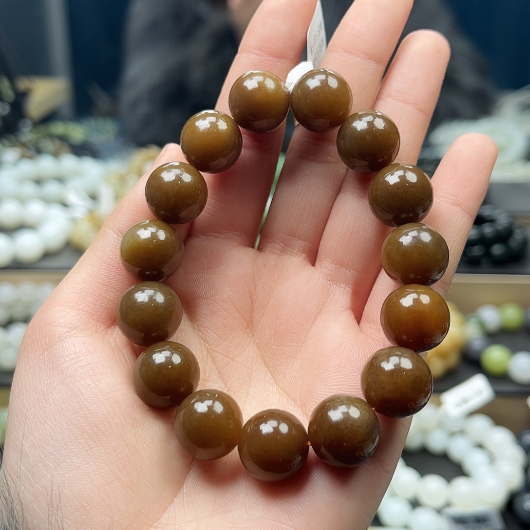 和田玉手链未镶嵌