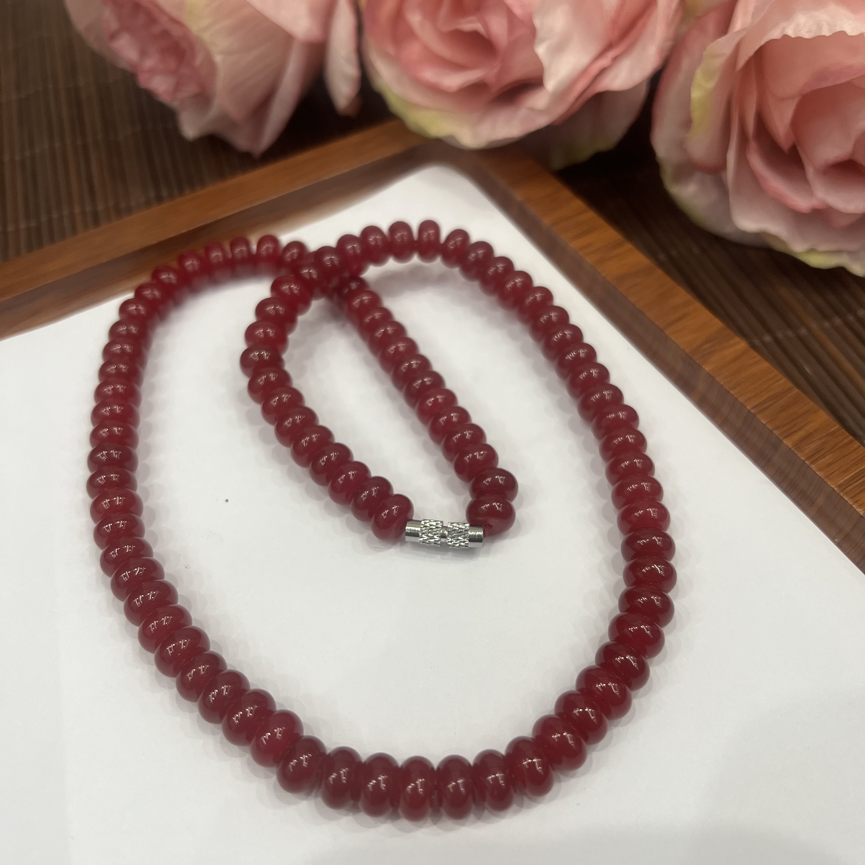 高定珠宝红宝石项链HF642S098